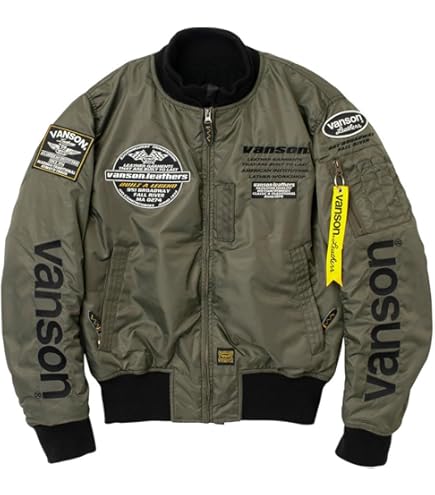 Amazon | [バンソン] コーチジャケット ネイビー 2XLサイズ SVS2405W